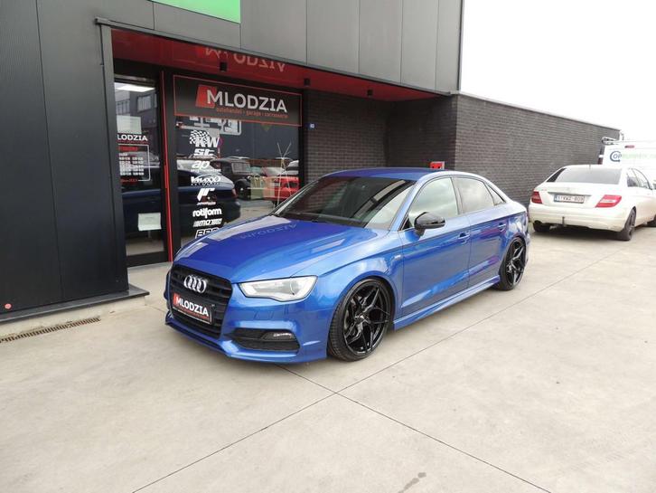 Audi A3 1.4 TFSI Limo S line TUNED Vmaxx + 19” JR34, Auto's, Audi, Bedrijf, Te koop, A3, ABS, Adaptive Cruise Control, Airbags
