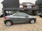 Peugeot 207 Cabriolet 1.6 benzine Bouwjaar 2008, Open dak, Zwart, Cabriolet, Bedrijf