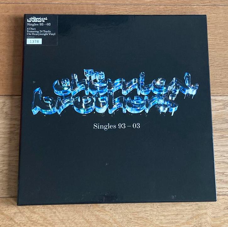 The Chemical Brothers - Singles 93-03 (ltd.ed. 4 LP box set), Cd's en Dvd's, Vinyl | Dance en House, Zo goed als nieuw, Ophalen of Verzenden