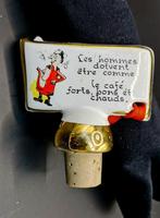Bouchons humoristiques en porcelaine pour bouteilles à vin, Ophalen of Verzenden, Zo goed als nieuw
