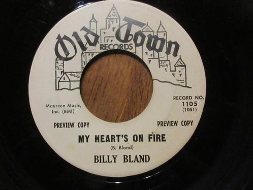 Billy Bland‎ — My Heart's On Fire /Can't Stop Her From, Cd's en Dvd's, Vinyl | R&B en Soul, Gebruikt, R&B, 1960 tot 1980, Overige formaten
