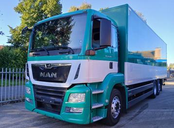 MAN TGS 26.420 6X2 met laadbak + laadklep (36), Autos, Camions, Achat, Euro 6, Entreprise, MAN