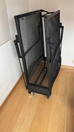 Opklapbaar 1 persoonsbed, Huis en Inrichting, Slaapkamer | Bedden, Ophalen, Eenpersoons, Zwart, Zo goed als nieuw