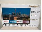 Eisenbach 55 inch smart TV , 4K. Nieuw!!, Audio, Tv en Foto, Televisies, LED, 50 Hz, Nieuw, 100 cm of meer
