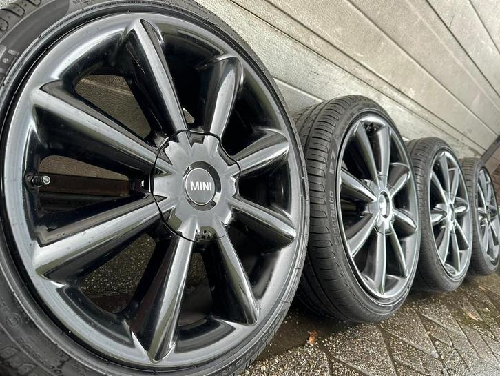 Orginele 18 inch Mini Cooper S JCW Cabrio F56 F55 F57 velgen, Auto-onderdelen, Banden en Velgen, Banden en Velgen, Zomerbanden