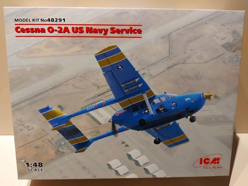 ICM (48291): Cessna O-2A "US Navy Service" op 1/48, Hobby en Vrije tijd, Modelbouw | Vliegtuigen en Helikopters, Nieuw, Vliegtuig