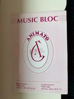Muziekpapier Music Bloc, Muziek en Instrumenten, Bladmuziek, Ophalen, Gebruikt, Overige soorten