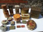 Set van 18 metalen dozen voor reclame en andere, Ophalen of Verzenden, Gebruikt