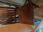 6 houten koloniale stoelen, Antiek en Kunst, Ophalen