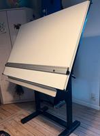 Tekentafel 130x90 cm, Doe-het-zelf en Bouw, Ophalen, Gebruikt, 130 tot 150 cm