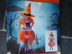 verkleedjurk halloween: heksenkleed maat 140, Kinderen en Baby's, Carnavalskleding en Verkleedspullen, Ophalen of Verzenden, Nieuw