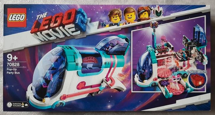 Lego "The Lego Movie 2" 70828 uitklapfeestbus, Kinderen en Baby's, Speelgoed | Duplo en Lego, Nieuw, Lego, Complete set, Ophalen of Verzenden