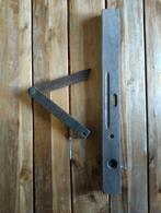 Teak houten waterpas, Antiek en Kunst, Ophalen of Verzenden