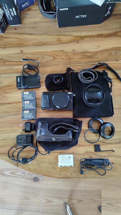 Fuji Fujifilm X70 complete set, Audio, Tv en Foto, Fotocamera's Digitaal, Zo goed als nieuw, Compact, Fuji, Ophalen of Verzenden
