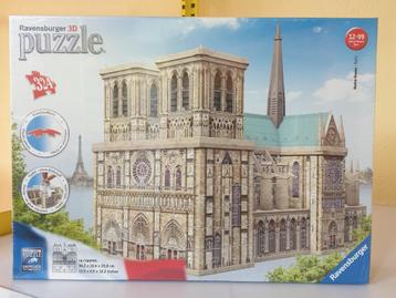 Puzzle 3D Notre Dame 