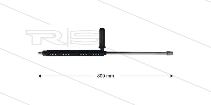 RVS Spuitlans 800mm Met Premium Isolatie, Auto diversen, Overige Auto diversen, Verzenden