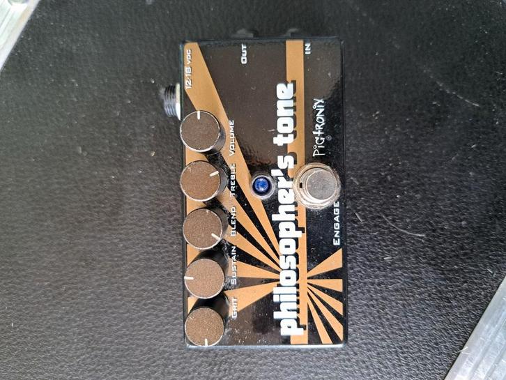 Pigtronix Philosopher's Tone compressor, Muziek en Instrumenten, Effecten, Gebruikt, Compressor, Ophalen of Verzenden