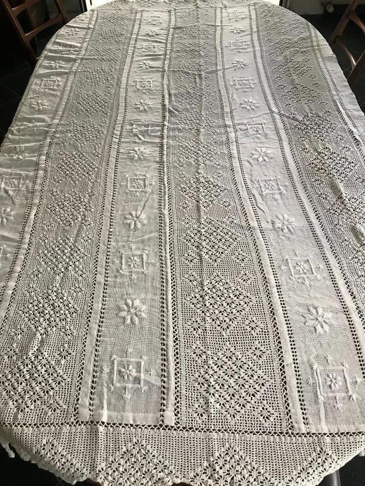 couvre-lit crochet main, Huis en Inrichting, Overige Huis en Inrichting, Zo goed als nieuw, Ophalen of Verzenden
