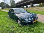 Zeer nette Jaguar S type 3.0 v6 British racing green!, Auto's, Jaguar, 4 deurs, Achterwielaandrijving, 176 kW, Beige