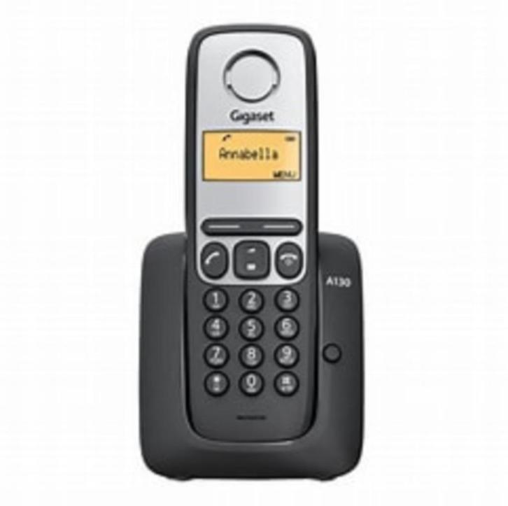GIGASET A130 draadloze telefoon, Telecommunicatie, Vaste telefoons | Handsets en Draadloos, Zo goed als nieuw, 1 handset, Ophalen of Verzenden