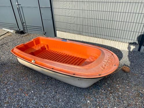 Barque polyester double coque, Watersport en Boten, Vis- en Consoleboten, Gebruikt, Polyester, Ophalen