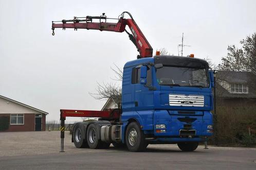 MAN TGA 26.480 6x4 TRUCK/TRACTOR! CRANE/KRAN/GRUE HIAB 22TM!, Auto's, Vrachtwagens, Bedrijf, Te koop, ABS, Airconditioning, Elektrische ramen