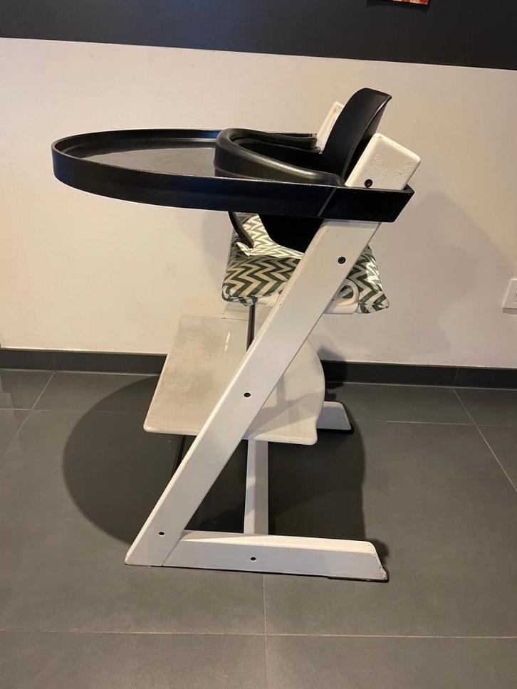 Tafelblad Stokke Zwart (playtray), Kinderen en Baby's, Kinderstoelen, Zo goed als nieuw, Overige typen, Ophalen