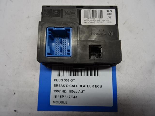 COMPUTER Peugeot 308 (L3 / L8 / LB / LH / LP) (9801695280), Auto-onderdelen, Elektronica en Kabels, Peugeot, Gebruikt