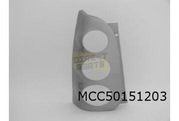 Smart ForTwo (-2/02) afdekking achterlicht Links (zilver) Or