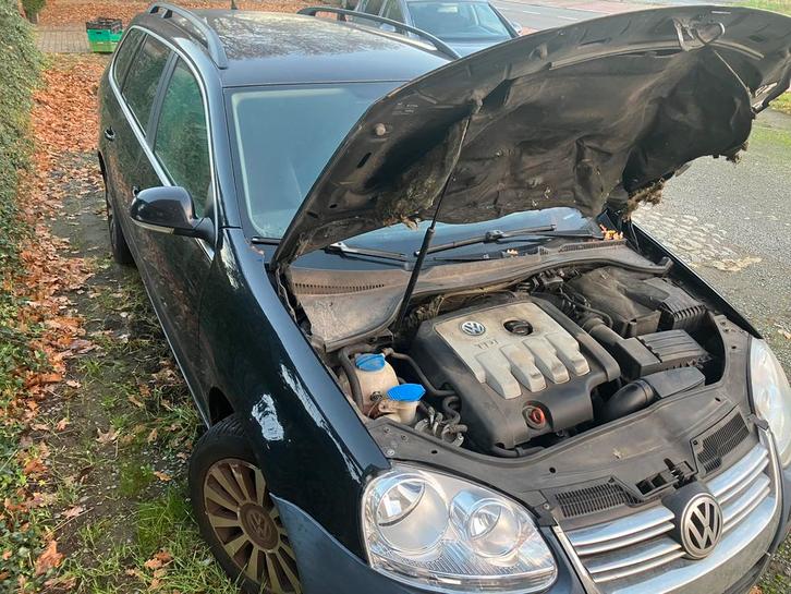 Golf break donkerblauw zwaarste motor, Autos, Volkswagen, Particulier, Golf Plus, Diesel, Euro 5, Break, 5 portes, Boîte manuelle