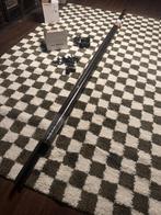 NIEUW Martens dakgoot G16 zwart 4m - 3 stuks +accesoires, Neuf, 2 à 4 mètres, PVC, Gouttière