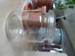 Bocaux en verre de différentes tailles, Ophalen, Zo goed als nieuw, Glas
