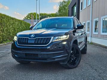 Skoda kodiaq AUTOMAAT!! 2.0 TDI/bwj 2018/ 1ste eigen/FULL!!!, Automaat, Zwart, Leder, Bedrijf