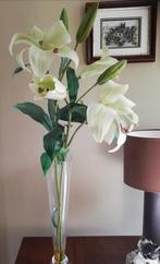 Fleur artificielle dans un vase, Maison & Meubles, Intérieur, Utilisé, Enlèvement ou Envoi