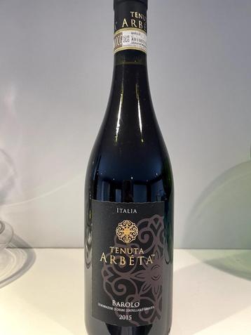tenuta arbeta barolo 2015, Enlèvement