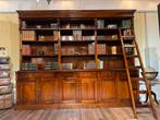 NIEUW: Klassiek XL engelse boeken kast bibliotheek Mahonie, Huis en Inrichting, Ophalen of Verzenden