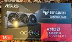 Asus TUF Gaming RX 7800 XT, Ophalen, AMD, PCI-Express 4, Zo goed als nieuw