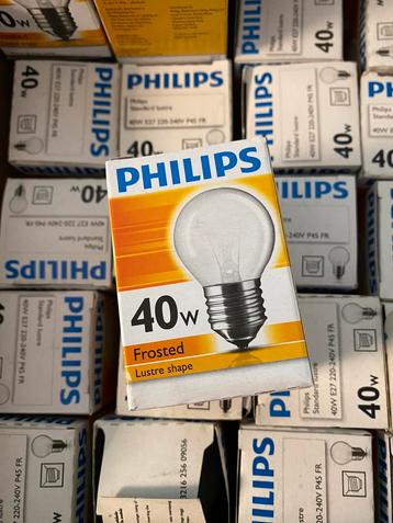 Philips 40 Watt Frosted E27 (38 stuks)