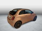 Fiat 500E Icon Cabrio 42KWh, Te koop, Beige, 0 g/km, Stof