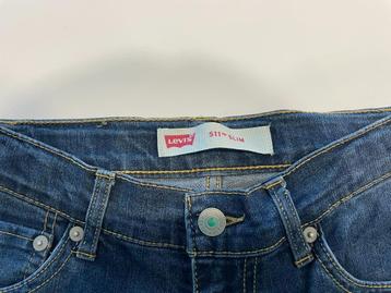 Jeans meisjes levi's maat 152 beschikbaar voor biedingen
