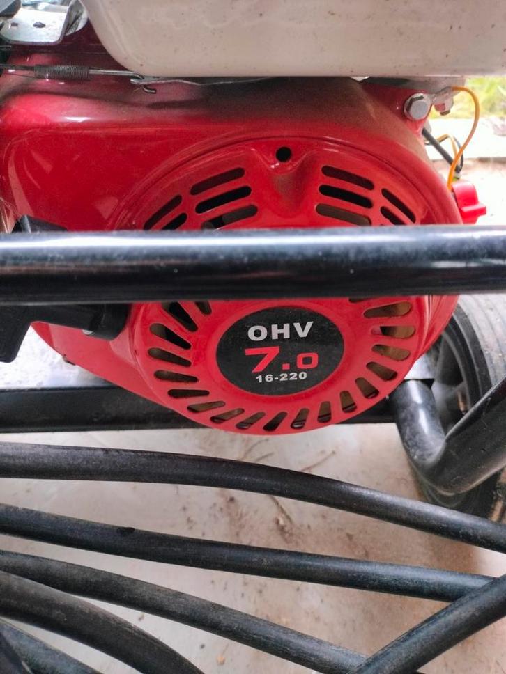 benzine hogedrukreiniger, Tuin en Terras, Hogedrukreinigers, Gebruikt, Benzine, Ophalen