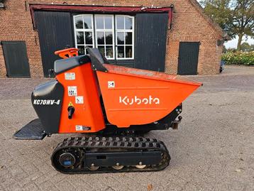 Kubota Kc70 rupsdumper 2018 330 uur dumptruck (bj 2018)