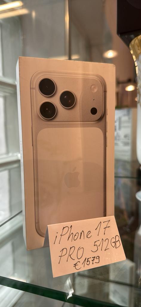 iPhone 17 PRO 512GB, Telecommunicatie, Mobiele telefoons | Hoesjes en Screenprotectors | Apple iPhone, Zo goed als nieuw, Ophalen