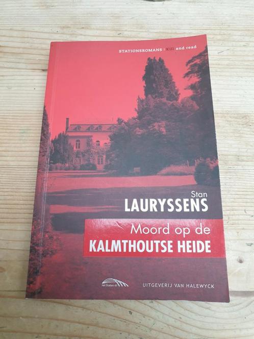 Stan Lauryssens - Moord op de Kalmthoutse heide GESIGNEERD, Livres, Thrillers, Comme neuf, Enlèvement ou Envoi
