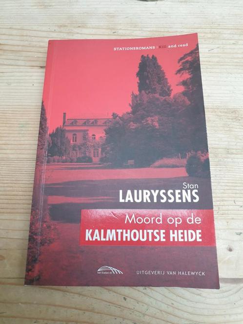 Stan Lauryssens - Moord op de Kalmthoutse heide GESIGNEERD, Boeken, Thrillers, Zo goed als nieuw, Ophalen of Verzenden