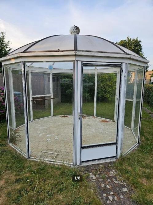 Tuinpaviljoen - Ronde Serre - Prieel, Tuin en Terras, Overkappingen, Gebruikt, Tuinpaviljoen, Ophalen