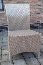 4 Stevige tuinstoelen, Tuin en Terras, Tuinstoelen, Ophalen, Gebruikt, Kunststof