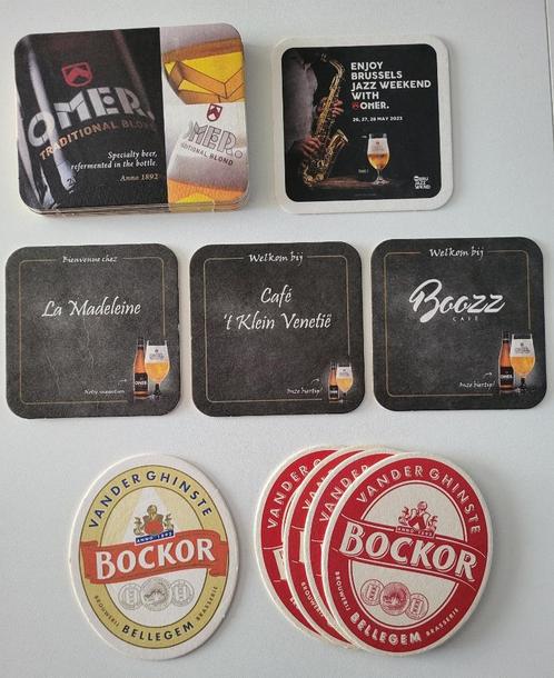 bierkaartjes omer vander ghinste bocker - bellegem - Le Fort, Verzamelen, Biermerken, Zo goed als nieuw, Viltje(s), Overige merken