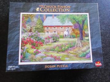 4 Puzzels voor 20€ / 1000st /The Chuck Pinson Collection