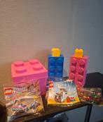 Lego opbergdozen + 4 setjes, Ophalen of Verzenden, Zo goed als nieuw, Lego